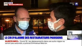 Reconfinement: le cri d'alarme des restaurateurs parisiens
