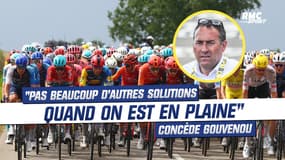 Tour de France (E10) : "Pas beaucoup d'autres solutions quand on est en plaine" concède Gouvenou face au manque de spectacle