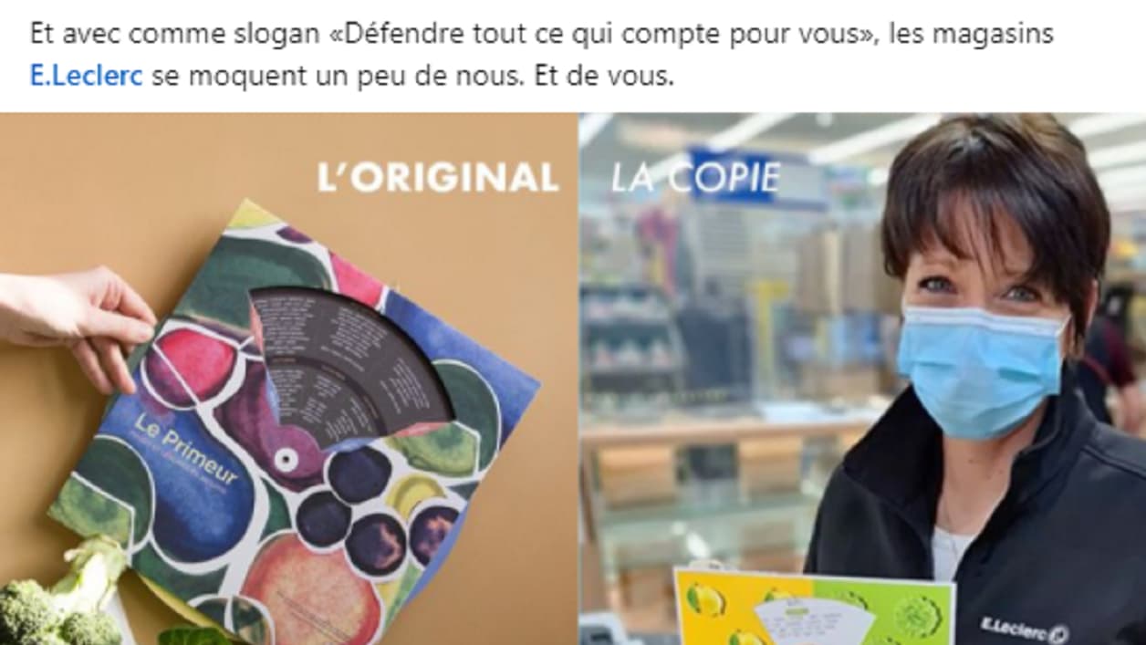 Papier Tigre en colère contre Leclerc 