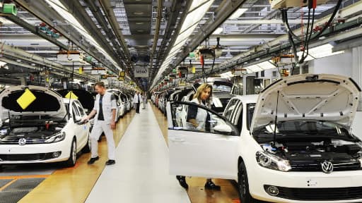 Les employés de l'usine Volkswagen de Wolfsburg vont cesser le travail pendant le match de foot.