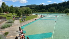 Dans le Rhône, le Lac des Sapins enregistre une baisse de 50% de la fréquentation en raison de la météo. 