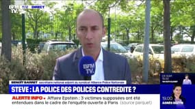 Mort de Steve Maia Caniço: "Le téléphone qui a borné automatiquement peut être soit dans l'eau ou hors de l'eau", selon le secrétaire national adjoint du syndicat Alliance 
