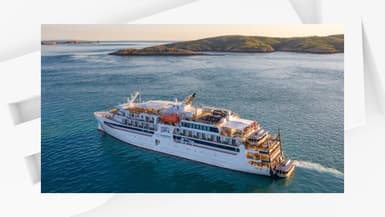 Le Coral Adventurer, navire de la compagnie australienne Coral Expedition