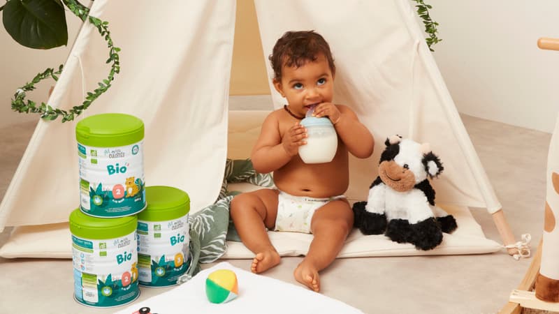 Le lait infantile Les Petits Culottés est 100% bio, 100% français et produit en circuit court