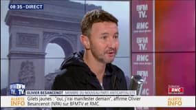 Olivier Besancenot appelle à manifester demain