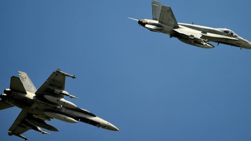 L’attaque a été menée par deux appareils F-18. (Photo d’illustration)