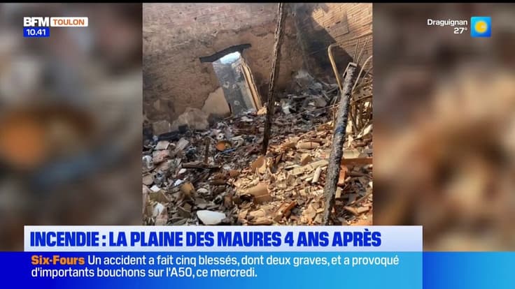 Incendie : retour à la plaine des maures 4 ans après 