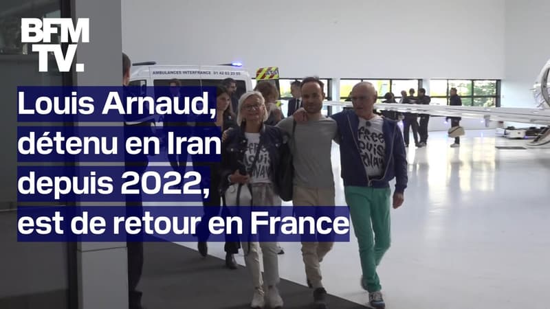 Le retour de Louis Arnaud, détenu en Iran depuis septembre 2022, sur le sol français