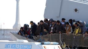 Un nouveau bateau de migrants serait en train de couler, ce lundi. (Photo d'illustration)