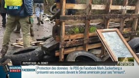 Une journée de tension dans la ZAD de Notre-Dame-des-Landes