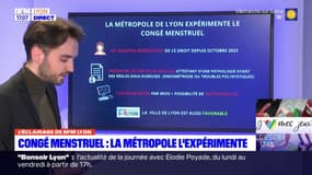 La métropole et la ville de Lyon expérimentent le congé menstruel