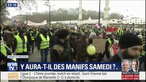 Gilets jaunes : Y aura-t-il des manifestions samedi ?