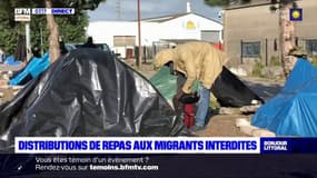 Calais: interdiction des distributions de repas aux migrants par les associations