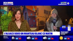 L'Alsace sous un manteau blanc ce mercredi