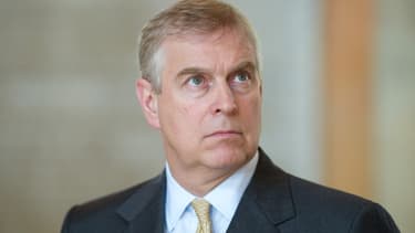 Le prince Andrew, duc d'York, en Allemagne le 3 juin 2014.