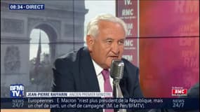 Pour Jean-Pierre Raffarin, "il faut sauver l'Europe, nous sommes au bord de la déconstruction"