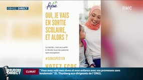 La FCPE ciblée après une campagne défendant le droit des mères voilées à accompagner les sorties scolaires