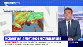 Incendie dans le Var: le mistral et la tramontane vont disparaître jeudi