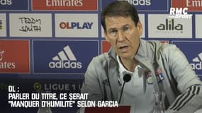 OL : Parler du titre, ce serait "manquer d'humilité" selon Garcia