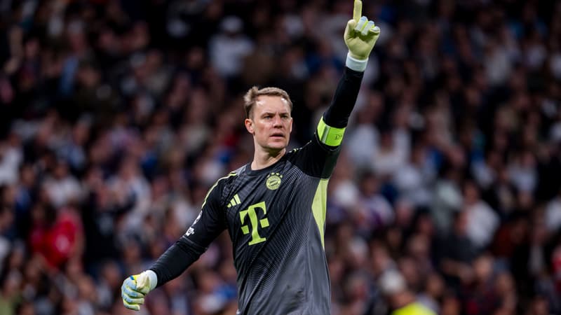 Real Madrid-Bayern: l'infatigable Manuel Neuer élu homme du match à 40 ans
