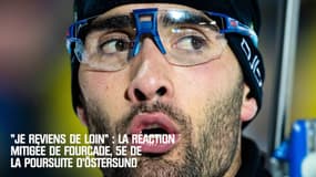 "Je reviens de loin" : la réaction mitigée de Fourcade 5e du sprint d'Östersund