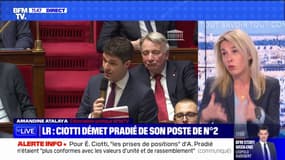 Les Républicains: Éric Ciotti démet Aurélien Pradié de son poste de numéro 2