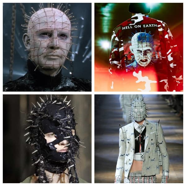 Un extrait de Hellraiser, une collection Supreme, des images de défilés Thom Browne et Junya Watanabe