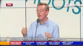 "On veut augmenter les impôts dans le pays qui en paye le plus."