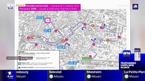 La Strasbourgeoise, une course qui lance Octobre rose, perturbera le trafic ce dimanche à Strasbourg