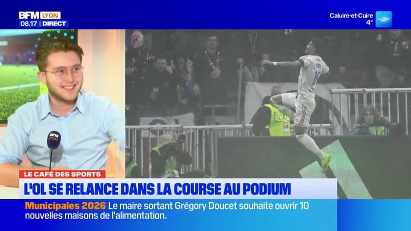 Le Café des Sports: l'OL toujours dans la course pour le podium