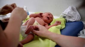 Nouveau-né dans une maternité de Seine-Saint-Denis (illustration)