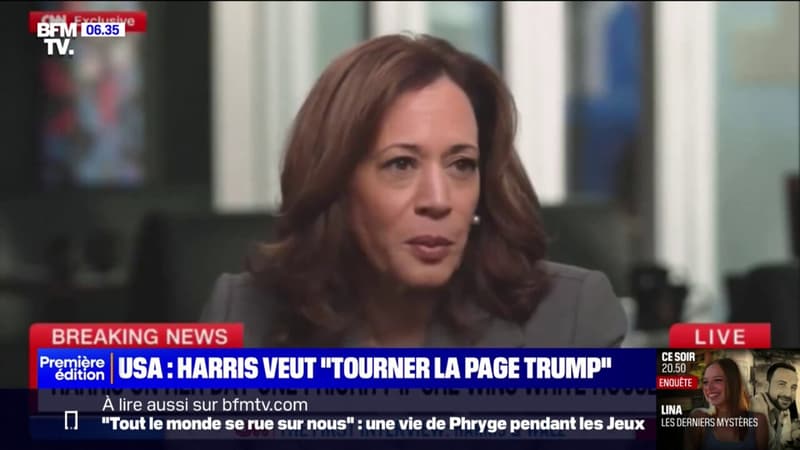 Présidentielle américaine: Kamala Harris veut 