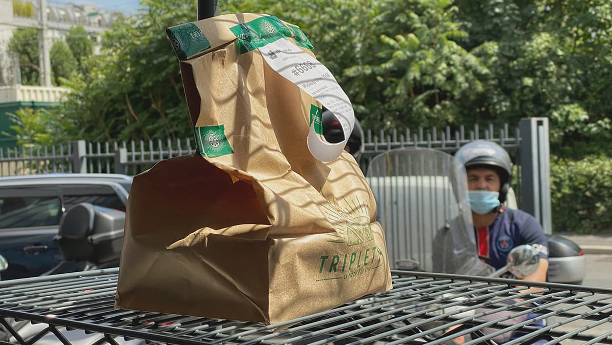 Les cuisines de Deliveroo Editions, à Courbevoie Les cuisines de Deliveroo Editions, à Courbevoie