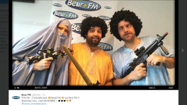 "Djihad FM", la matinale auto-parodiée de Beur FM, en réponse à l'attaque de Marianne.