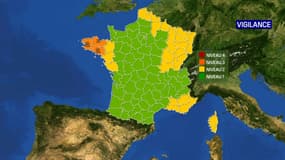 Trois départements bretons sont placés en vigilance orange, le 11 juin 2020.
