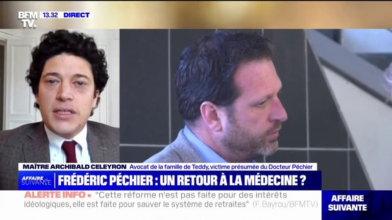 Me Archibald Celeyron, avocat d'une partie civile dans l'affaire du Docteur Frédéric Péchier: "La seule personne à ne pas être choquée est le principal accusé""