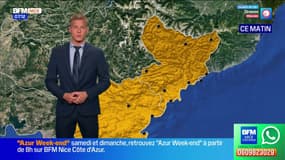 Météo Côte d'Azur: soleil de plomb et quelques cumulus ce lundi, 35°C à Grasse et 32° à Tende