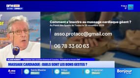 Un massage cardiaque géant à Toulon ? C'est ce mercredi et on en parle avec notre invité ce matin.
