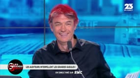 Pari honoré: "Tu vas rester rose pendant une semaine", prédit un coiffeur à Alain Marschall 