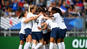 L'équipe de France féminine, à Orléans le 25 mai 2019