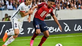 Edinson Cavani et Sofiane Boufal