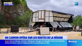 Culture: un camion-opéra se lance sur les routes de la région