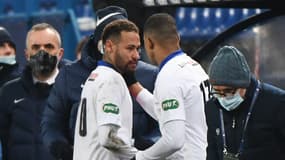 Neymar et Kylian Mbappé
