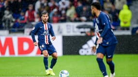 Juan Bernat avec Neymar au PSG, le 22 septembre 2019