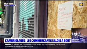 Cambriolages: les commerçants lillois à bout