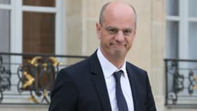 Jean-Michel Blanquer, le ministre de l'Éducation nationale, le 18 octobre 2017 à l'Élysée