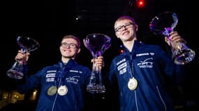 Alexis et Felix Lebrun le 20 octobre 2024
