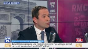 Européennes: Benoît Hamon propose une "votation citoyenne" pour déterminer une liste de gauche