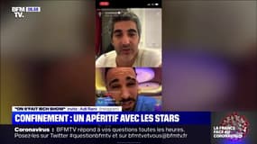 Pendant le confinement, certaines stars donnent rendez-vous à leurs fans lors d'apéritifs en live