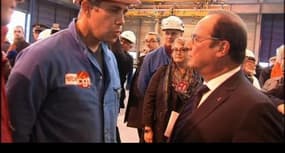 Refus de serrer la main d'Hollande: Florence, auditrice de RMC, dit son "admiration"
